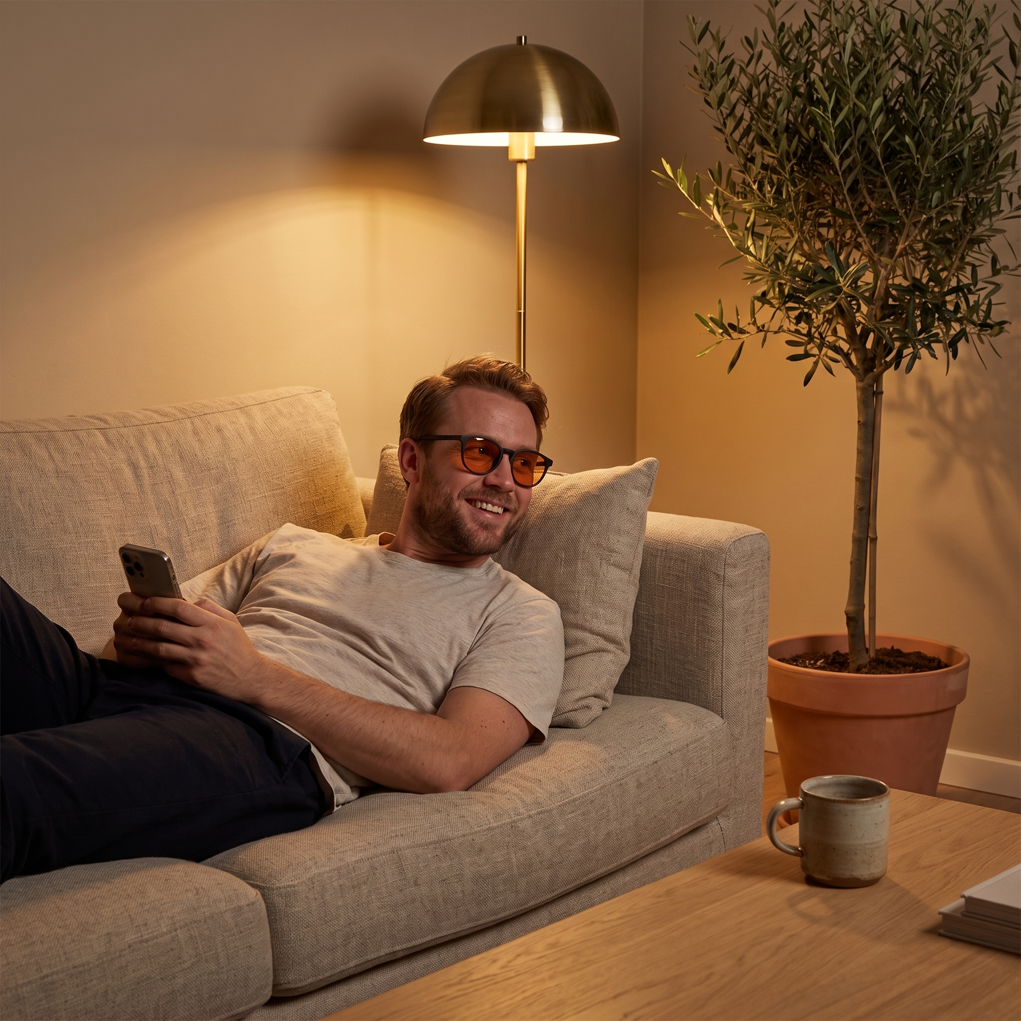 Aften i sofaen
